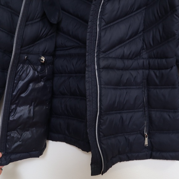 Michael Kors Navy Puffer Jacket - Picture 3 of 8